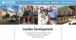 Desktop Screenshot of landex.org