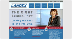 Desktop Screenshot of landex.com